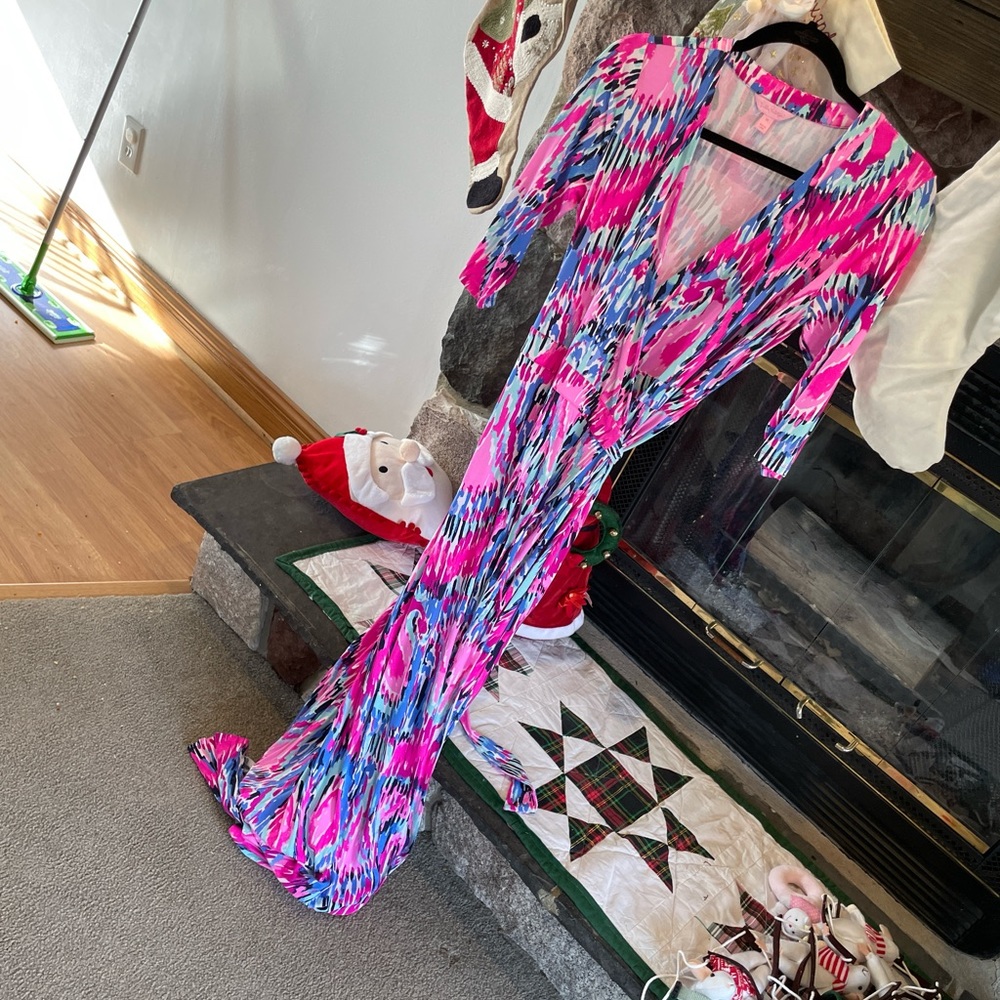 🤩 Lilly Pulitzer floor length dress